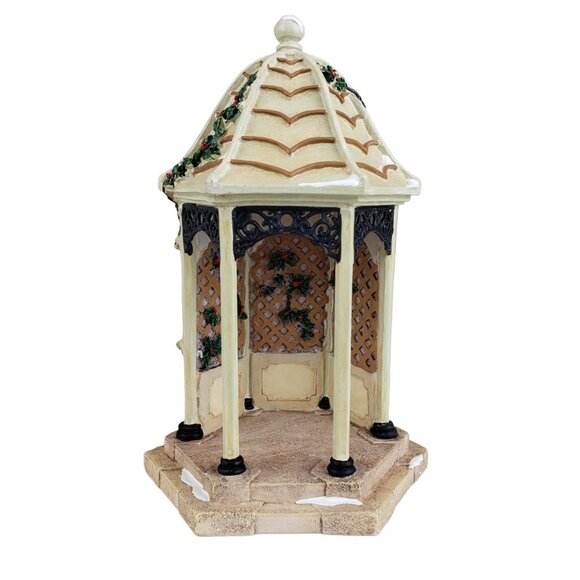 Department 56 Christmas Village Gazebo #52652 Like New Collectible Accessory - Picture 2 of 7
